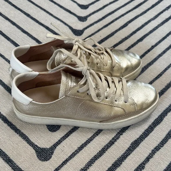 Soludos Classic Ibiza Sneaker Platinum - Picture 1 of 6